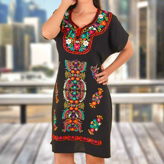 Embroidered Dress NA-TM-77123