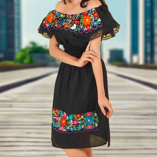 Embroidered Dress NA-TM-77302