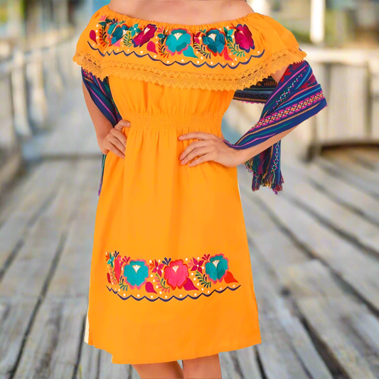 Embroidered Dress NA-TM-77307