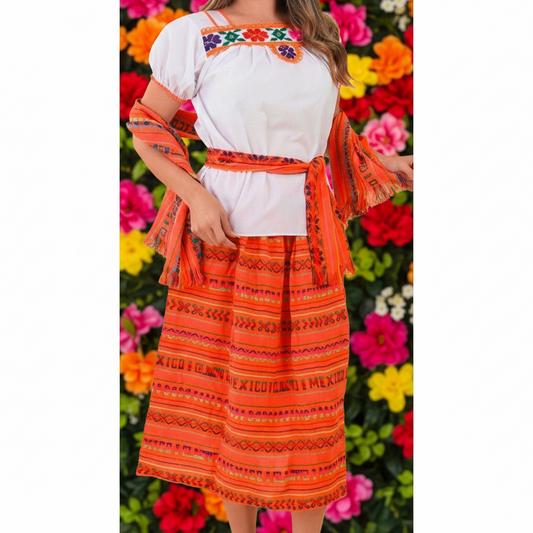 Traditional Girls Dress KS-TM-79442 - Vestido Tipico de Inidta