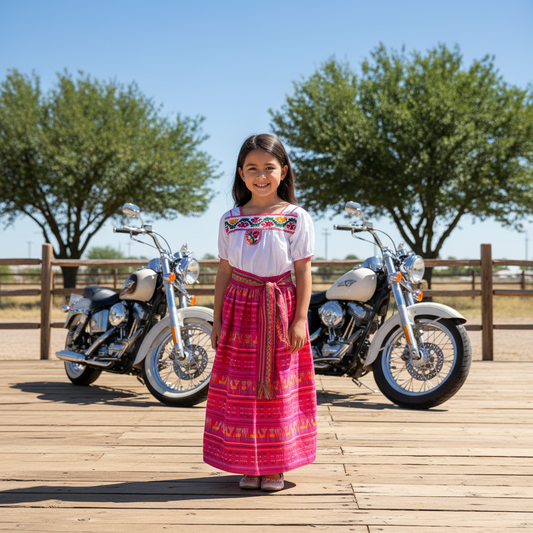 Traditional Girls Dress KS-TM-79449 - Vestido Tipico de Inidta