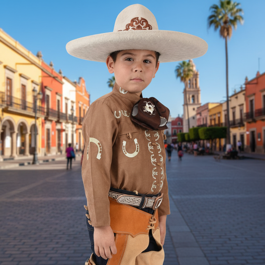 Camisa de Charro para Niño KS-TM-WD0965-933 - Charro Shirt for Kids
