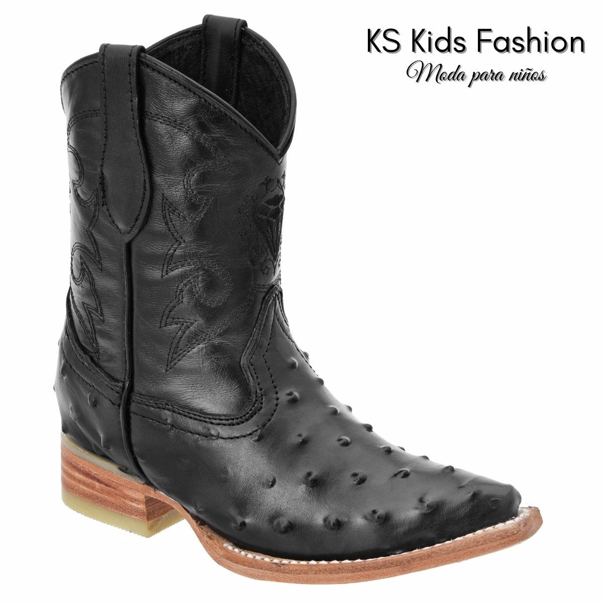 Botas vaqueras para ninos KS-WD0401-374 - Kids Western Boots