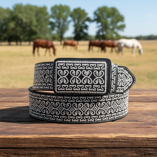 Leather Belt NA-13183 - Cinturon de Piel