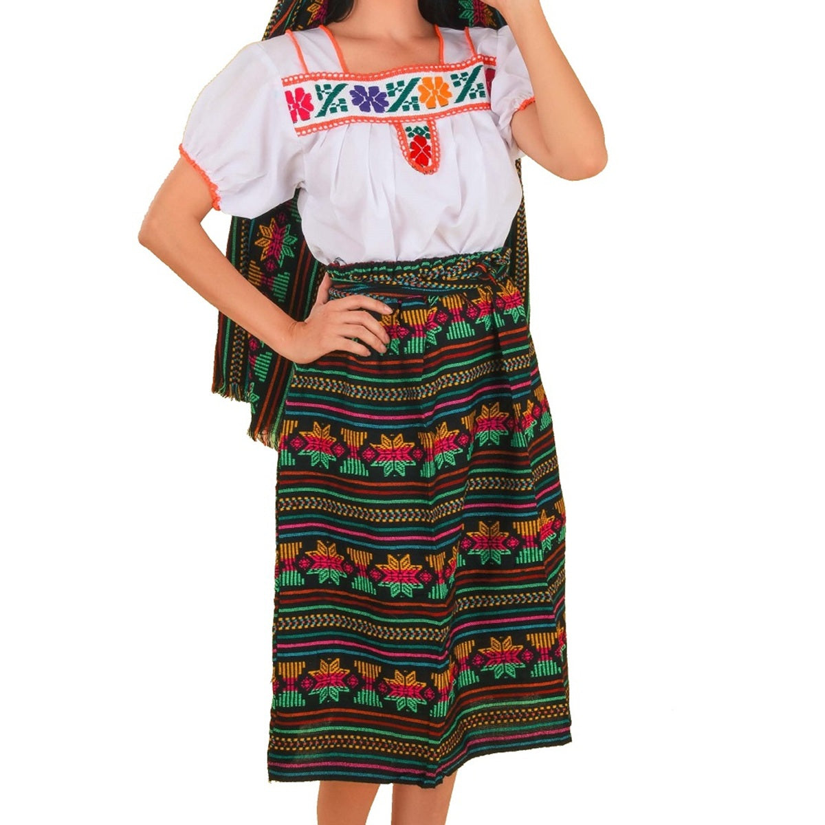 Traditional Dress NA-74223-2 - Vestido Tipico de Inidta