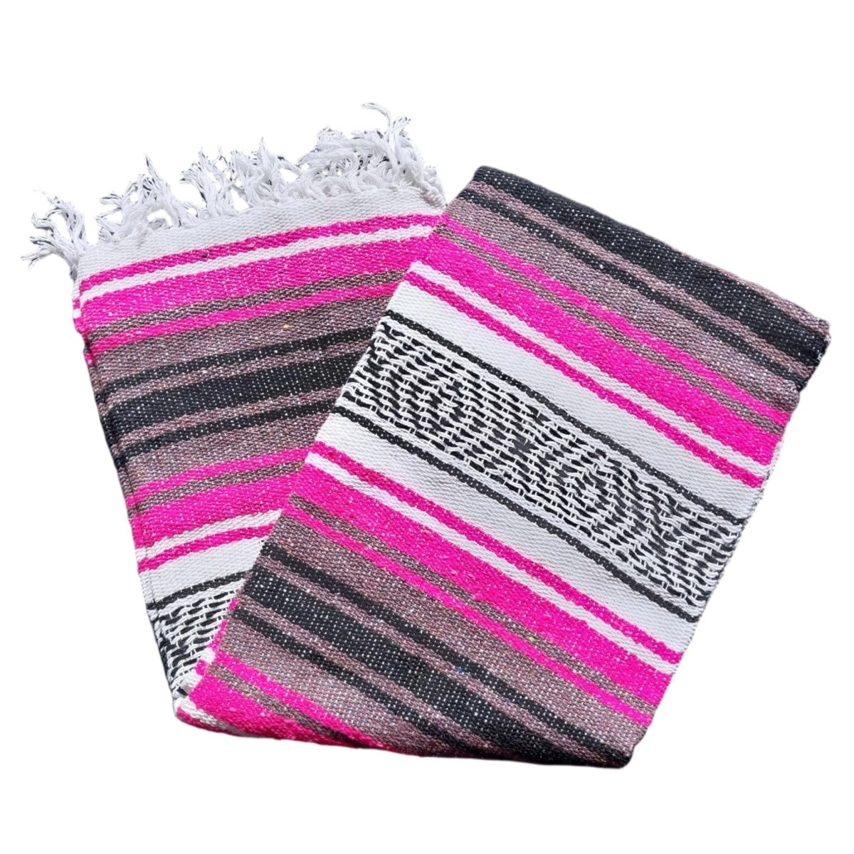 NA-Falsa-22PinkZarapeMexicanoYogaMatPicnicBlanketMexicanSerapeNancyAlvarezCollections