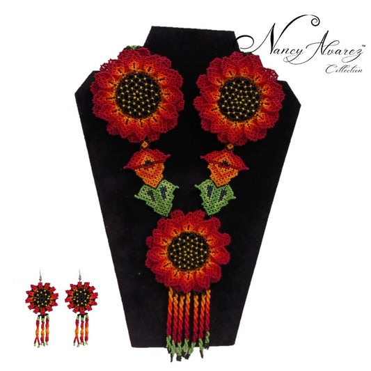 Beaded Set - NA-OV-1004-R