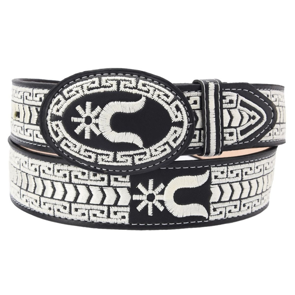Leather Belt NA-TM-13128 - Cinturon de Piel