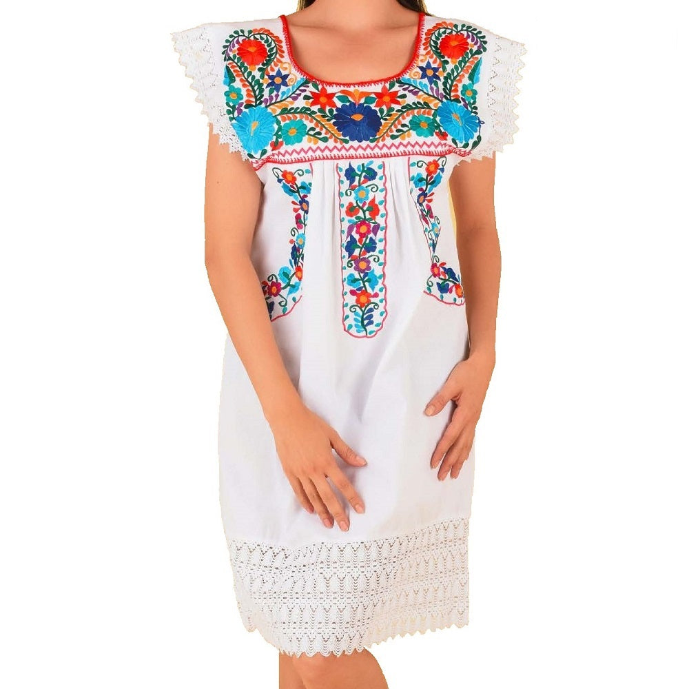 Mexican Embroidered Dress NA-TM-77136