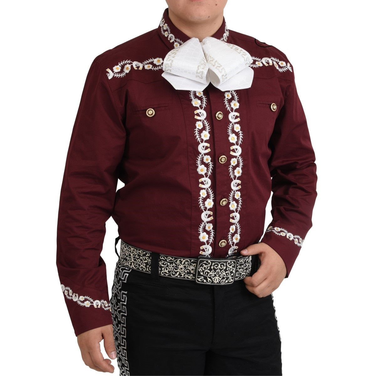 Western Shirt for Men NA-WD0748 - Camisa Charra