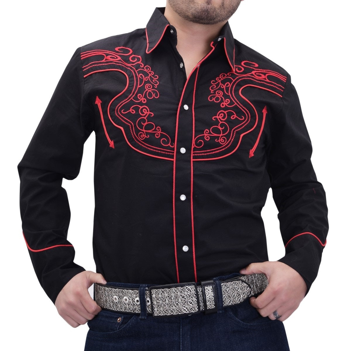 Western Shirt for Men NA-WD0850 - Camisa Vaquera