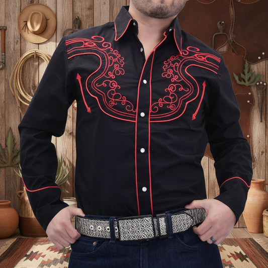 Western Shirt for Men NA-WD0850 - Camisa Vaquera