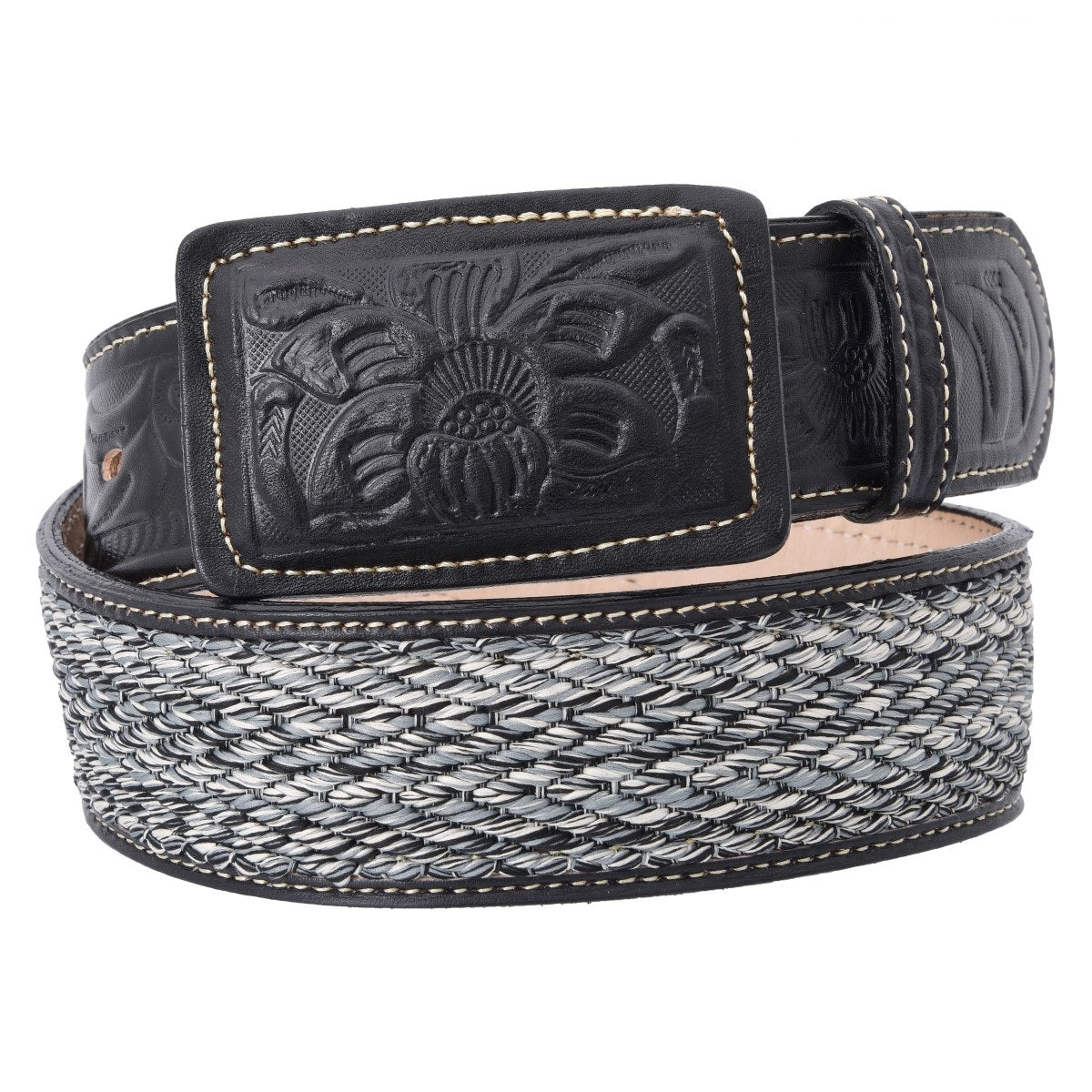 NA-WD1503BlackCintoVaqueroWesternBeltNancyAlvarezCollections