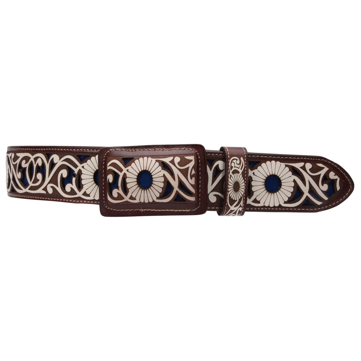 Leather Belt NA-WD1575-1513 Cinturon de Piel