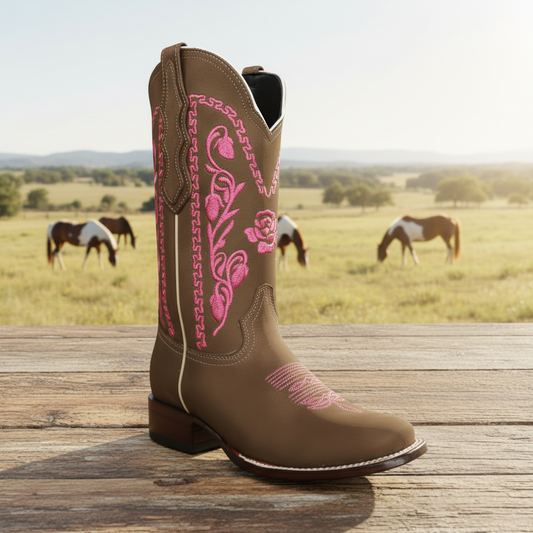 NA-WD429Brown-PinkWesternHormaRodeoBordadabootsNancyAlvarezCollections_92363672-566a-4d8d-bffe-46216f162068