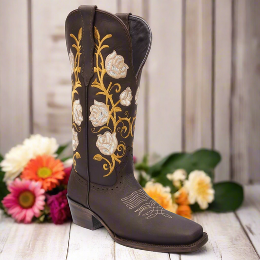 Women's Western Boots - NA-WD0523-477 Nancy Alvarez Collection