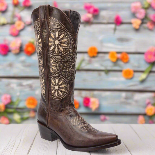 Women's Western Boots - NA-WD0562-470 Nancy Alvarez Collection