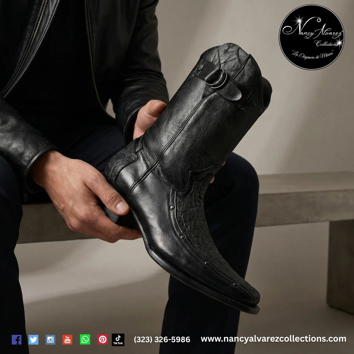 Western Boots for Men || Botas Vaqueras de Hombre