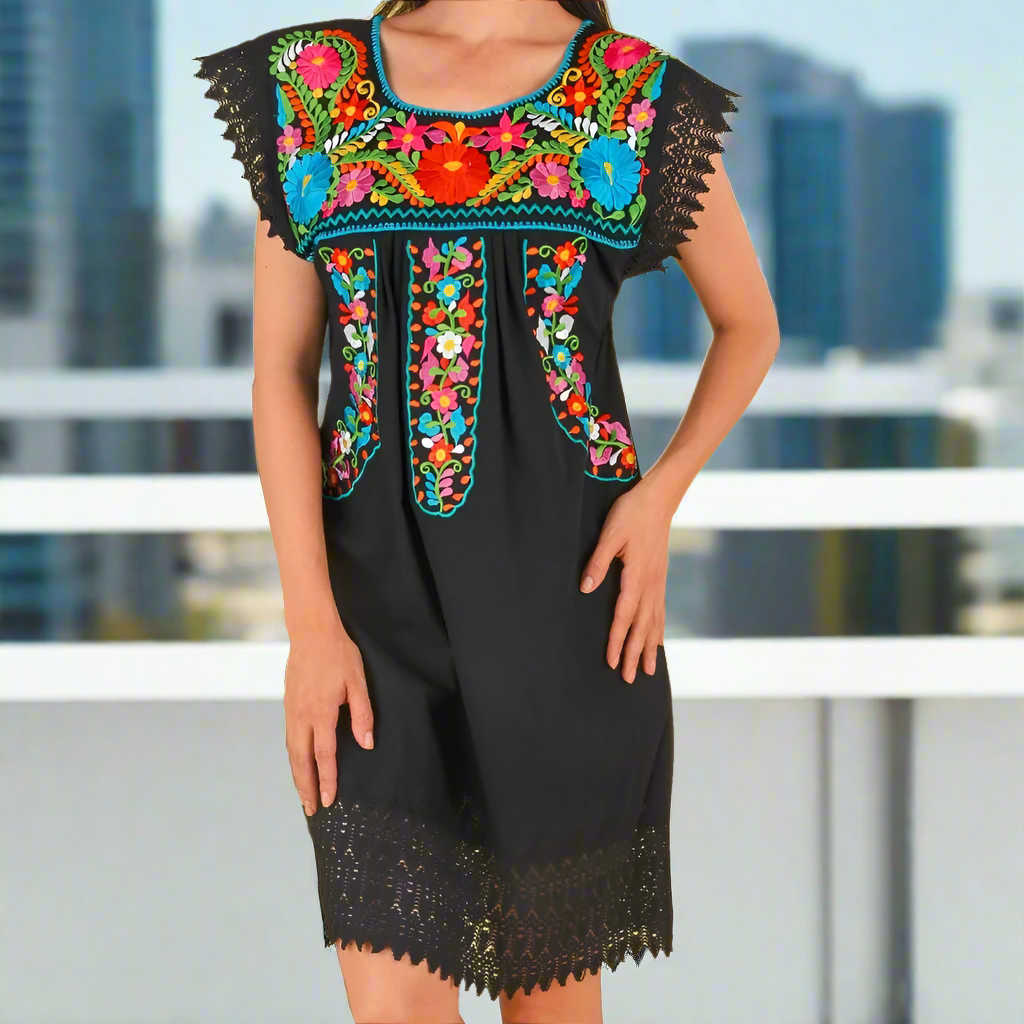 Embroidered Dress NA-TM-77137