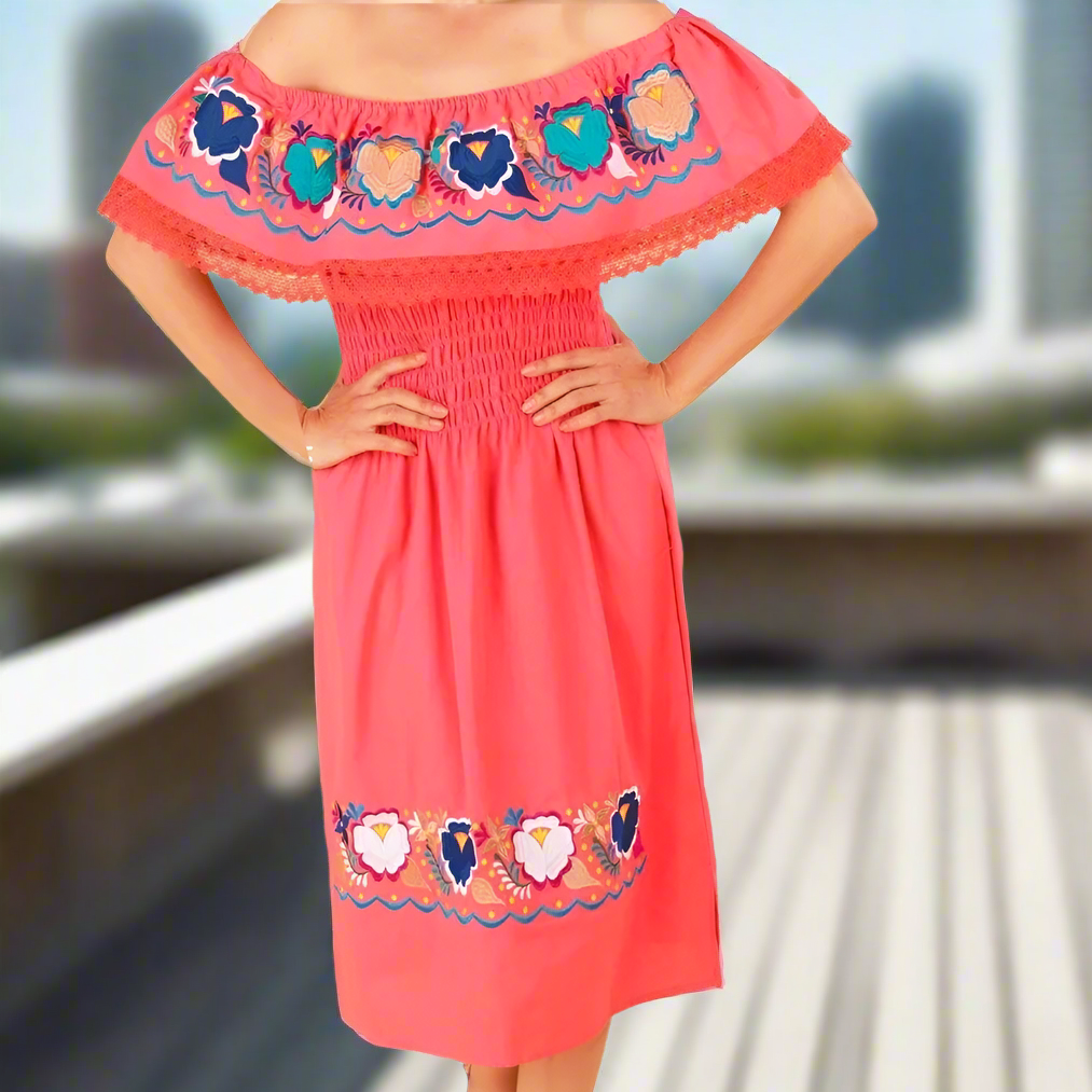 Embroidered Dress NA-TM-77306