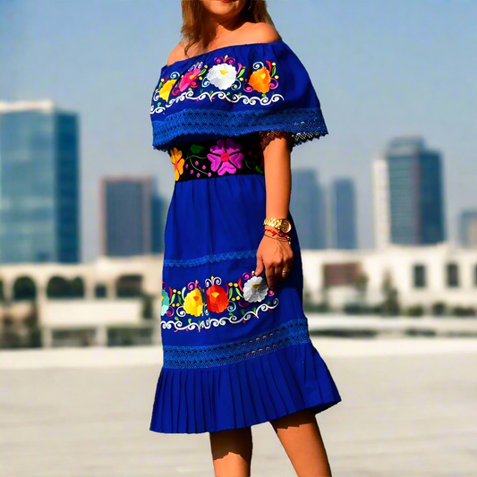 Embroidered Dress NA-TM-77352