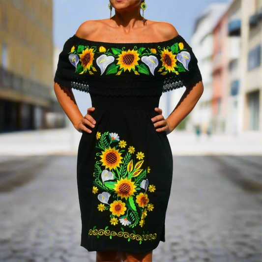 Embroidered Dress for Women NA-TM-77315