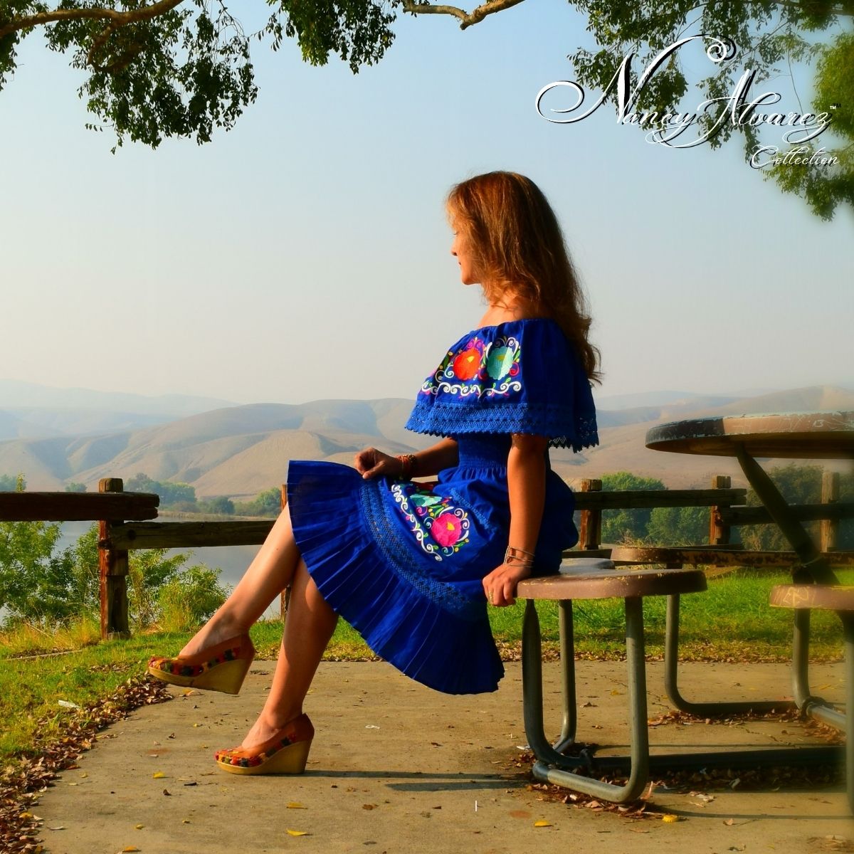 Embroidered Dress NA-TM-77352