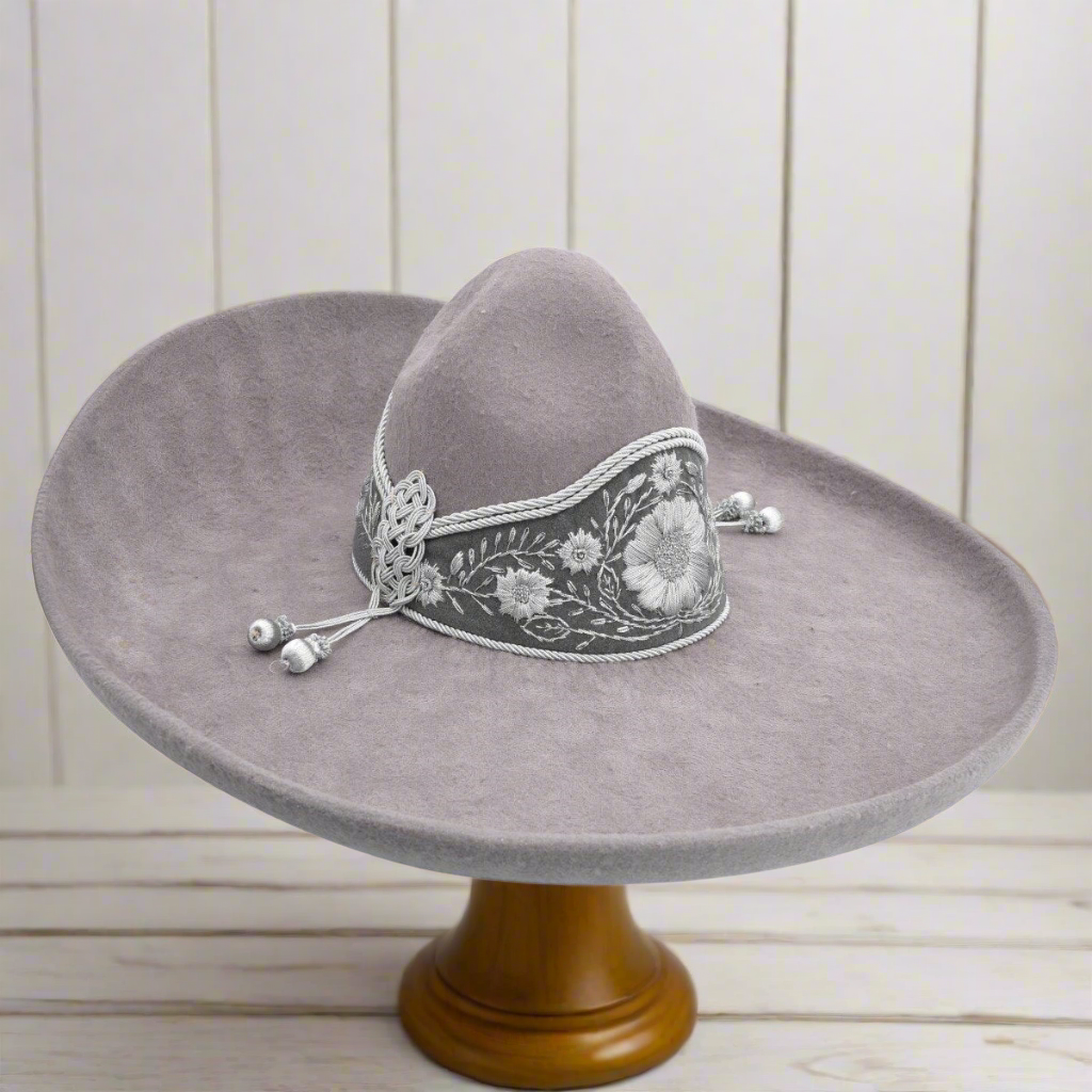 Fine Charro Hat for women NA-TM-WD0825-771