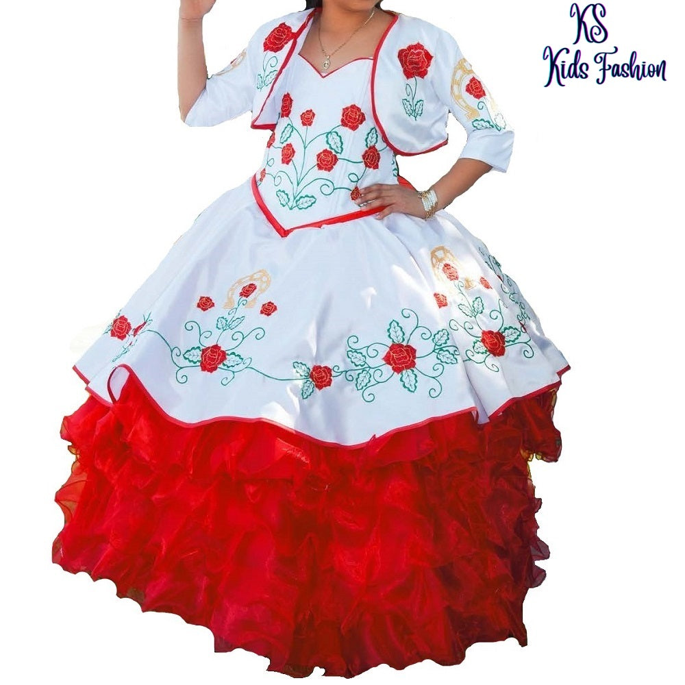 Traje Charro de Niña KS-76235 - Charro Suit for Girls