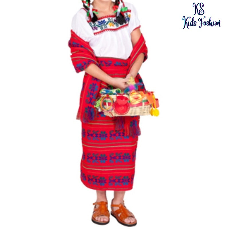 Traditional Girls Dress KS-TM-79440 - Vestido Tipico de Inidta