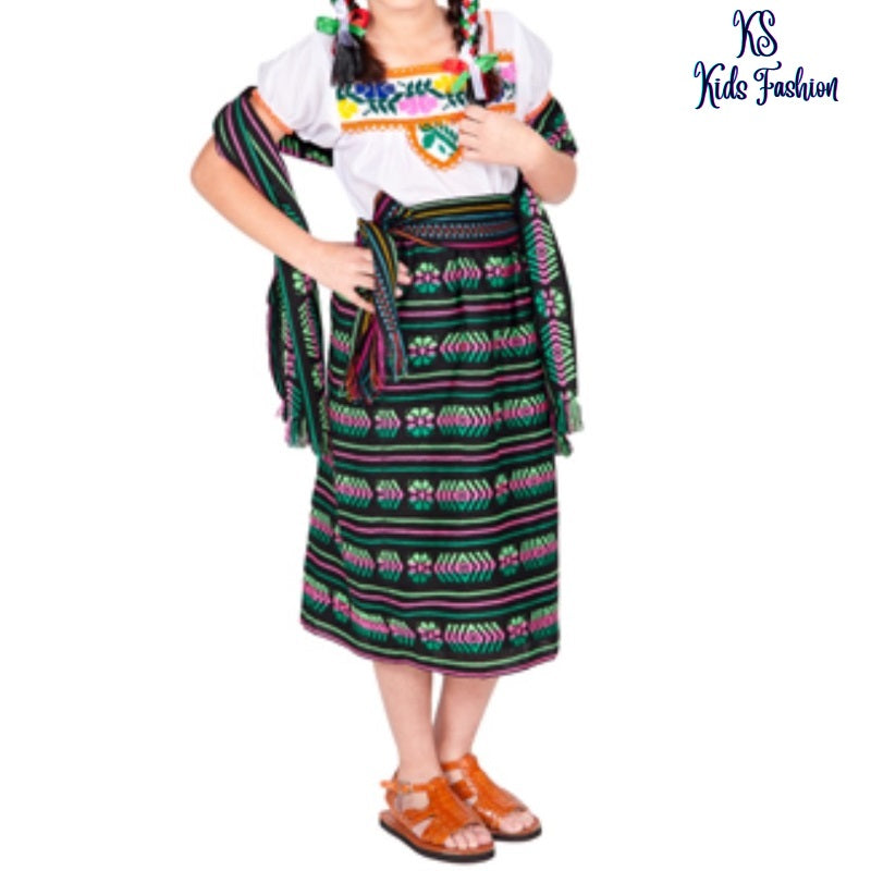 Traditional Girls Dress KS-TM-77361 - Vestido Tipico de Inidta