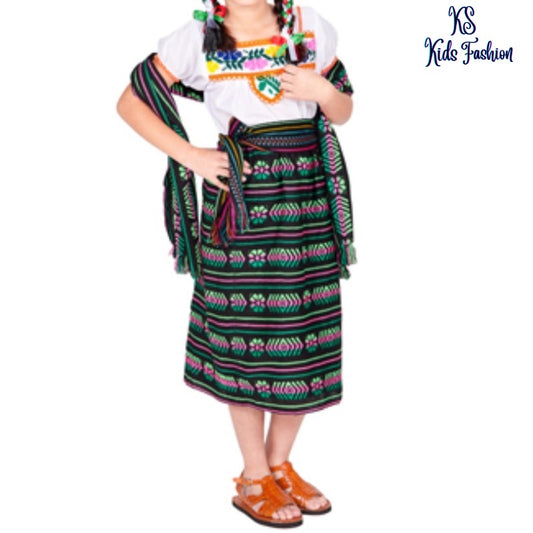 Traditional Girls Dress KS-TM-77361 - Vestido Tipico de Inidta