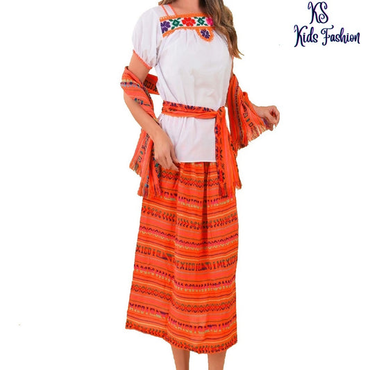 Traditional Girls Dress KS-TM-79442 - Vestido Tipico de Inidta
