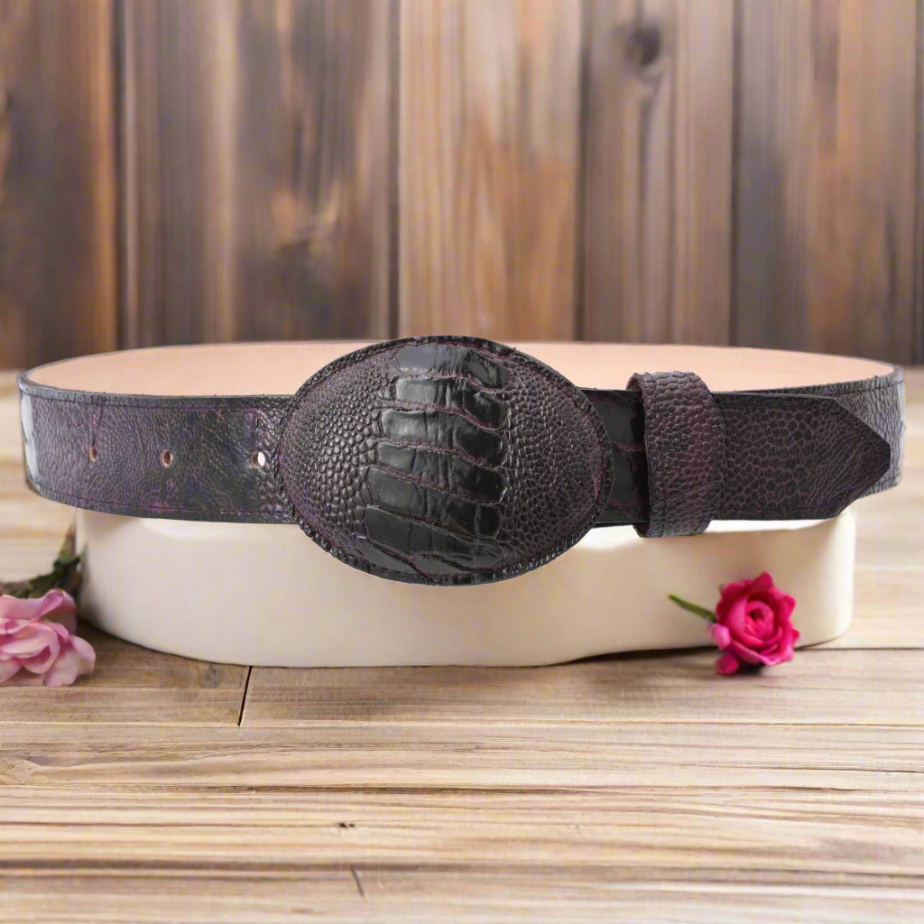 Leather Belt NA-WD1501-1474 Cinturon de Piel