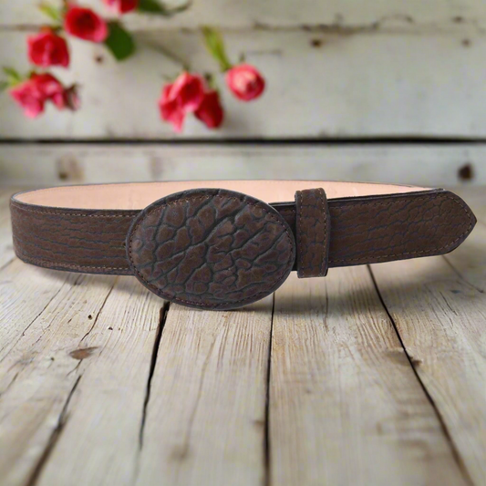 Leather Belt NA-WD1510-1470 Cinturon de Piel