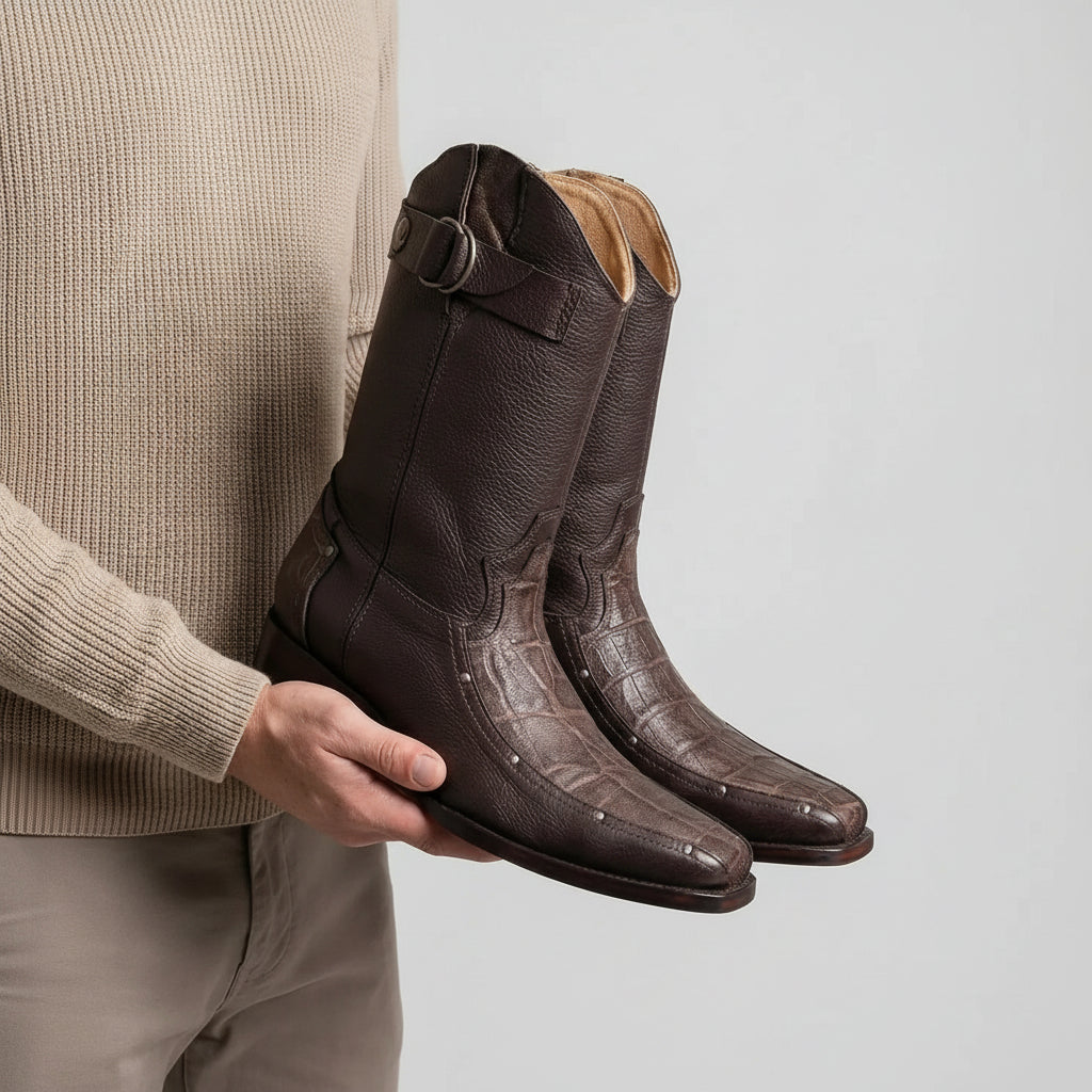 Men's Western Boots - NA-WD0030 MensfashionClonelefante