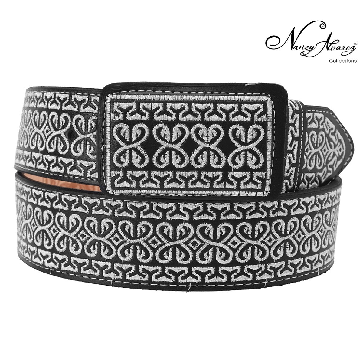 NA-13183CintoVaqueroCharrodeVestirWesternCharrocasualBeltNancyAlvarezCollections