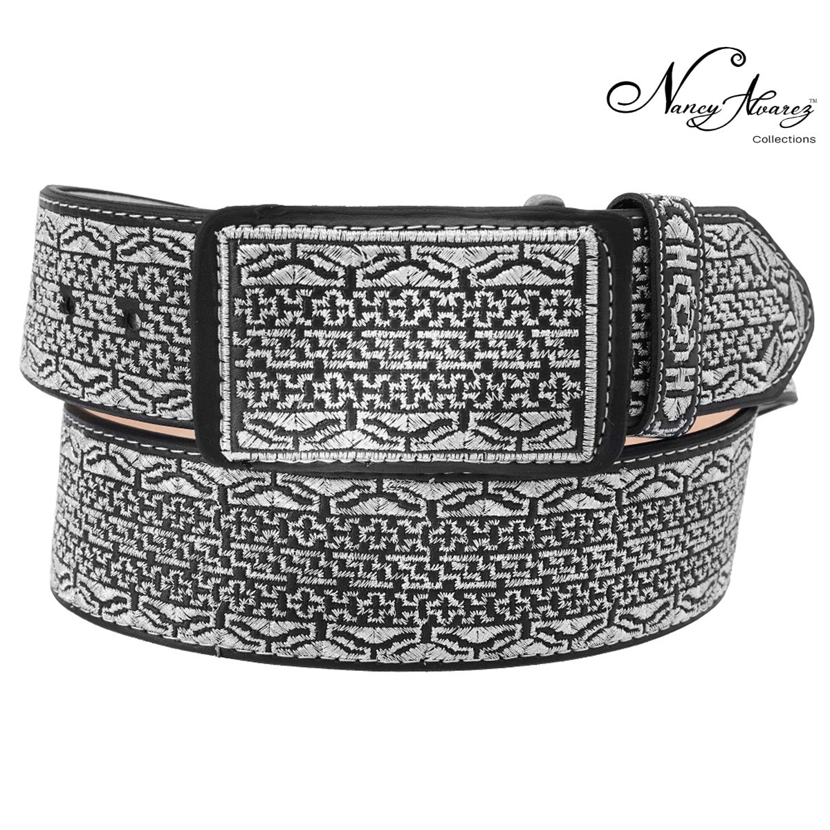 NA-13185CintoVaqueroCharrodeVestirWesternCharrocasualBeltNancyAlvarezCollections