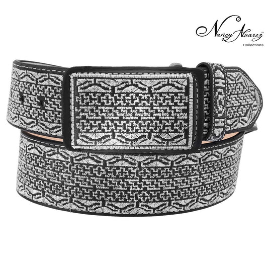 NA-13185CintoVaqueroCharrodeVestirWesternCharrocasualBeltNancyAlvarezCollections