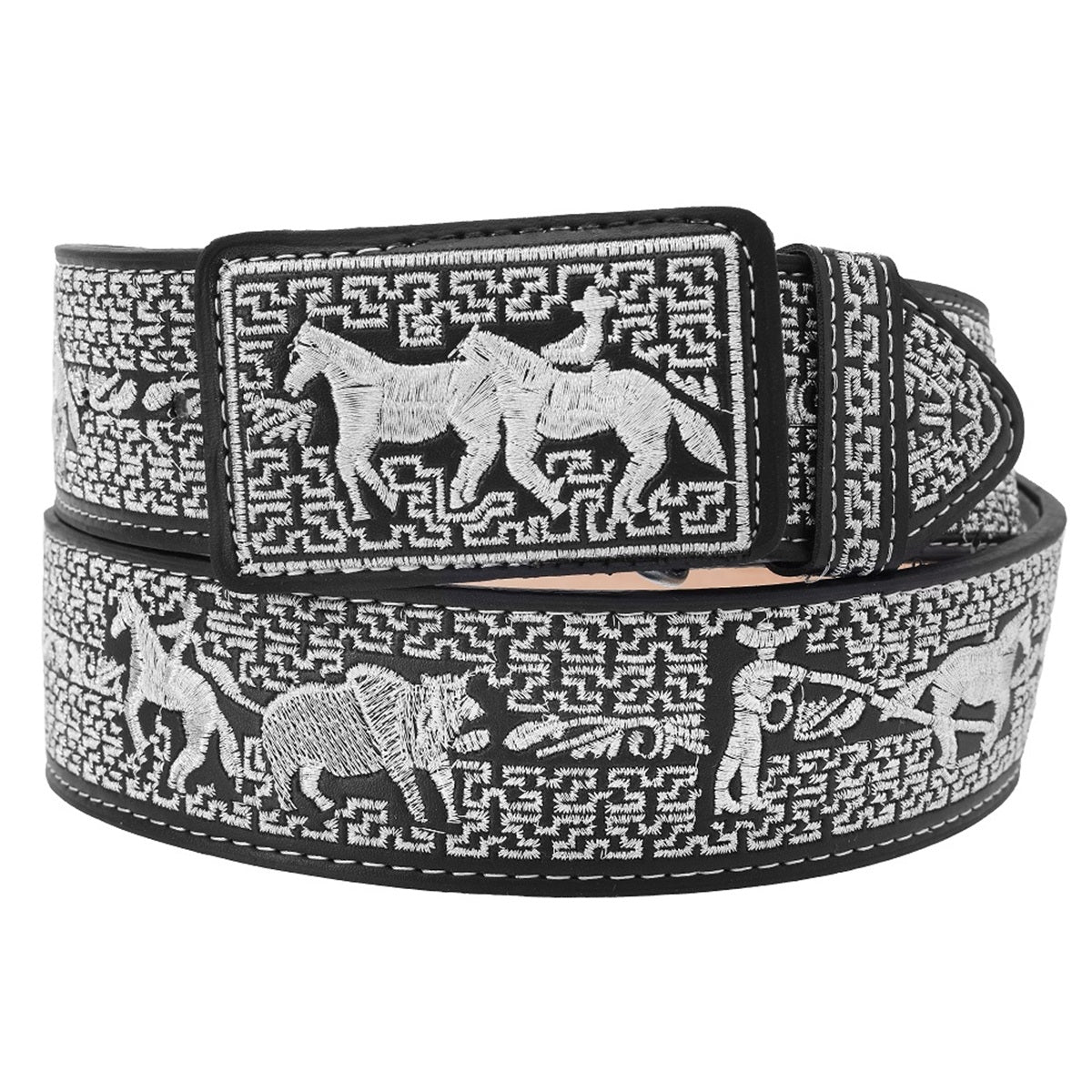 Leather Belt NA-13187 - Cinturon de Piel