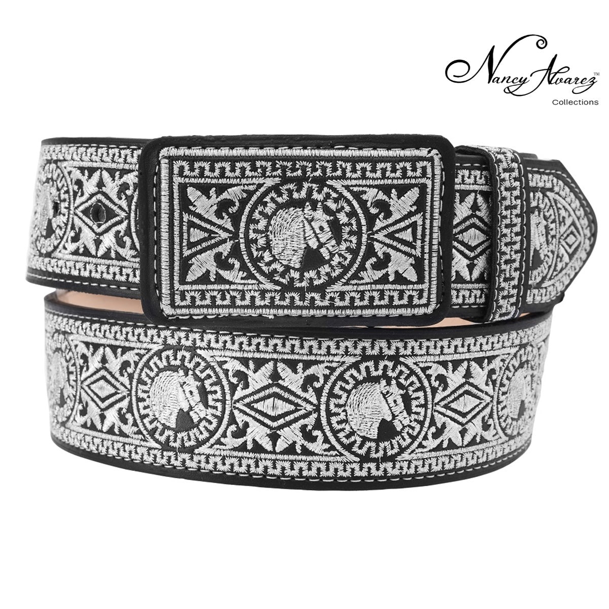Leather Belt NA-13188 - Cinturon de Piel