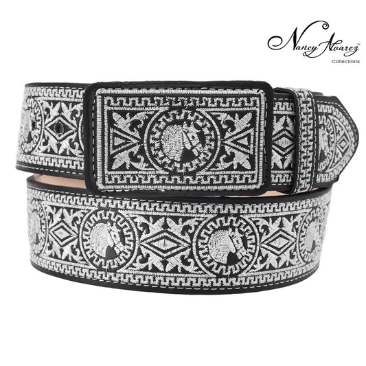 Leather Belt NA-13188 - Cinturon de Piel
