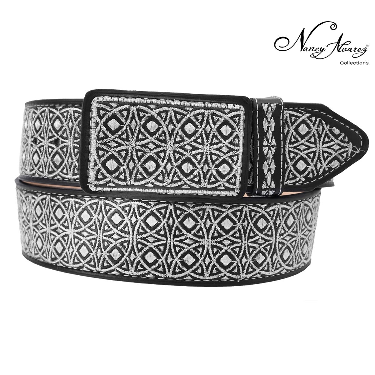 NA-13189CintoVaqueroCharrodeVestirWesternCharrocasualBeltNancyAlvarezCollections