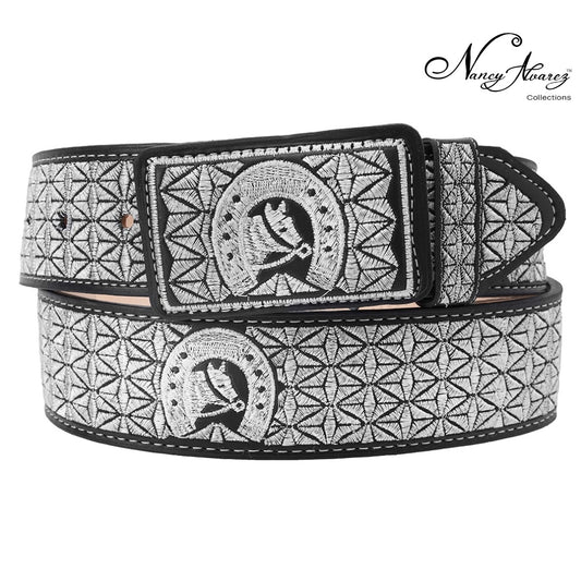 NA-13198CintoVaqueroCharrodeVestirWesternCharrocasualBeltNancyAlvarezCollections