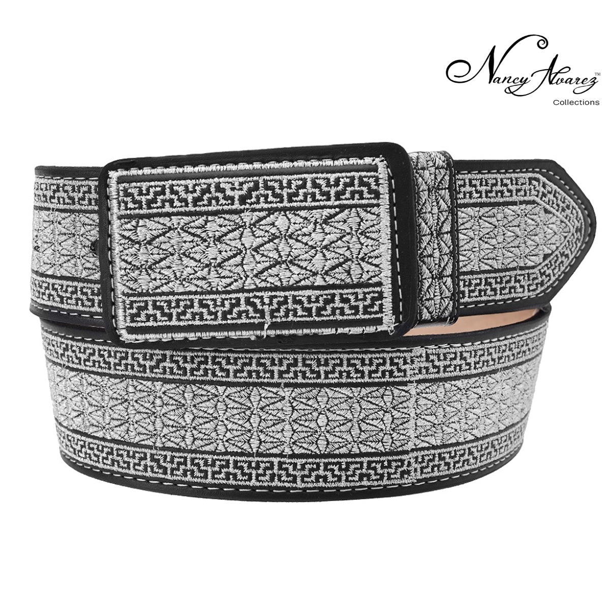 NA-13199CintoVaqueroCharrodeVestirWesternCharrocasualBeltNancyAlvarezCollections