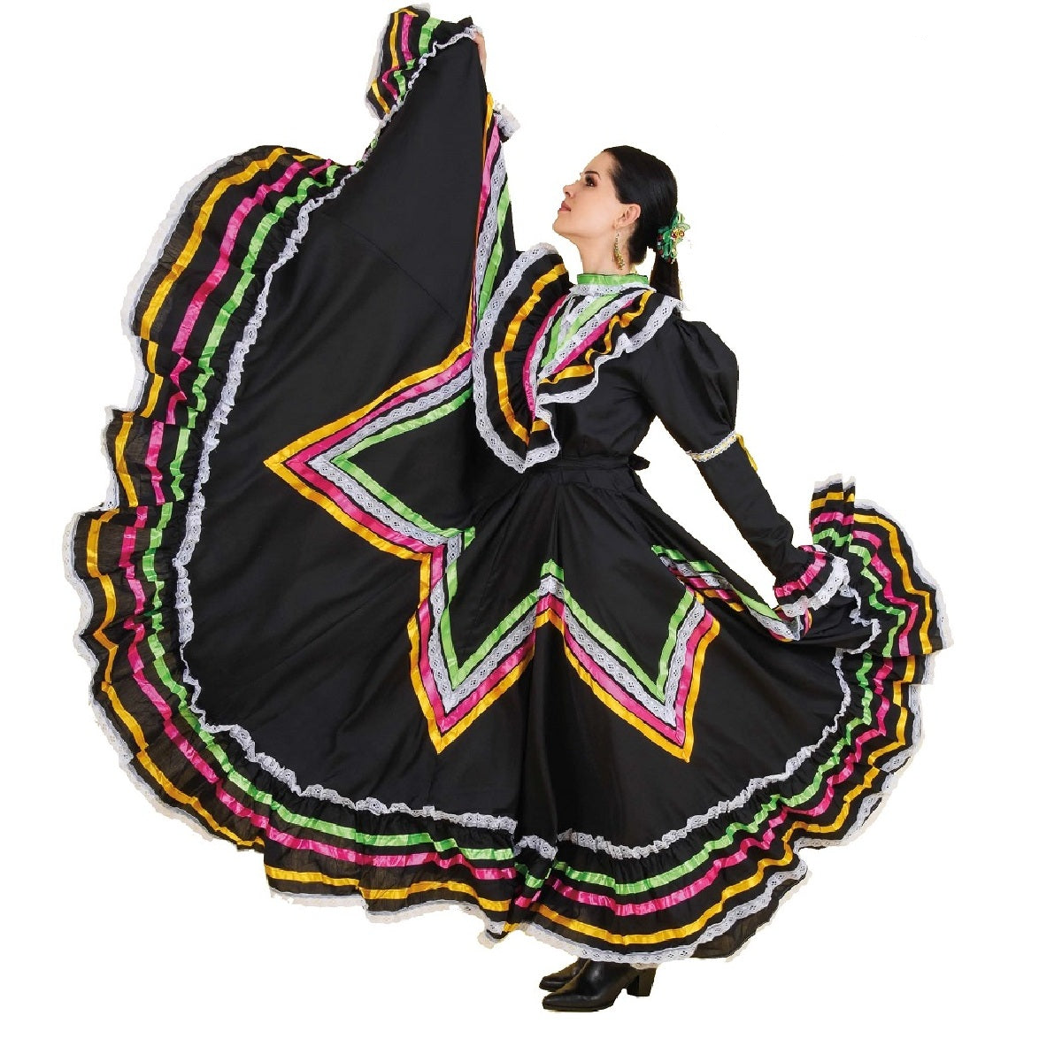 Jalisco Dress for Women NA-74201 - Vestido Jalisco de Mujer