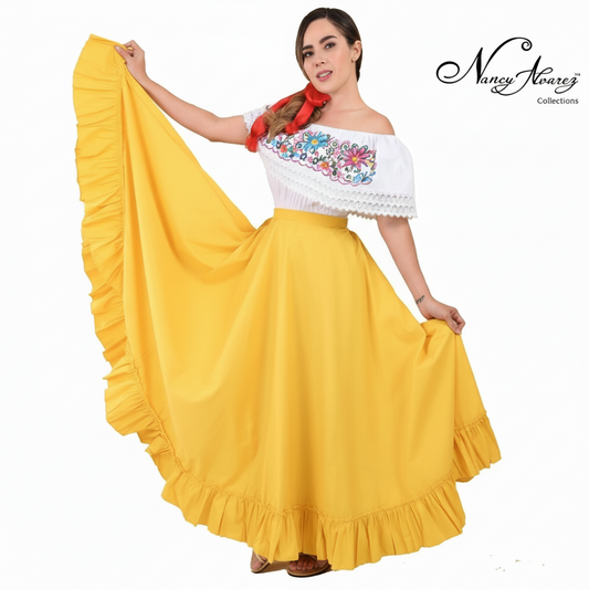 NA-74205yellowmexicandancingskirtforwomenNancyaAlvarezcollections