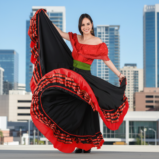 NA-74301Balck-RedFaldadeEnsayomedioVuelomujerMexicandancingskirtwomenNancyAlvarezCollections_3135d5d5-d89c-40fc-afc8-abd43748bda4