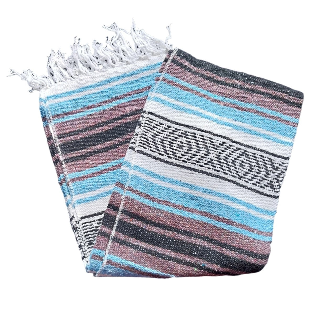 NA-Falsa-26BlueZarapeMexicanoYogaMatPicnicBlanketMexicanSerapeNancyAlvarezCollections