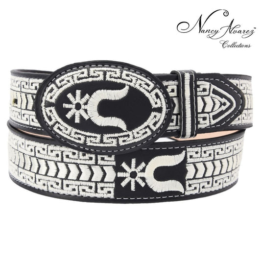 Leather Belt NA-TM-13128 - Cinturon de Piel